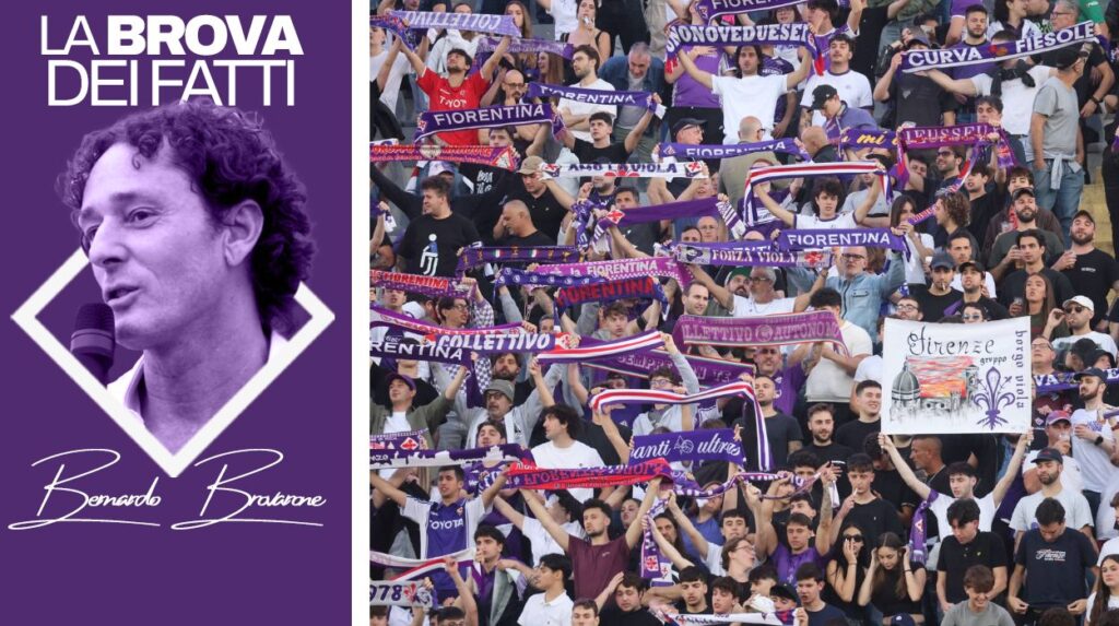 Brova dei fatti tifosi sciarpata