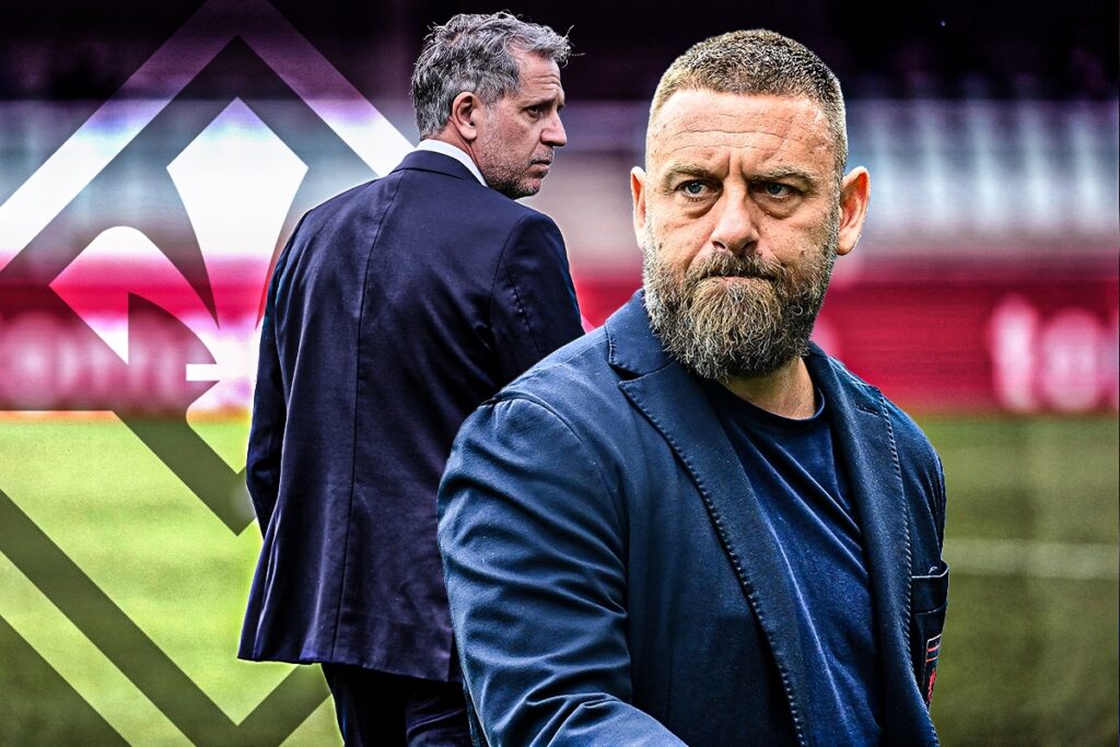 Paratici, De Rossi grafica