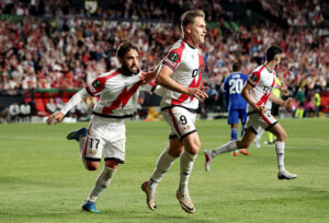 Rayo Vallecano de Madrid  v Racing Club de Strasbourg Alsace - UEFA Conference League 2025/26 Semi-Final First Leg