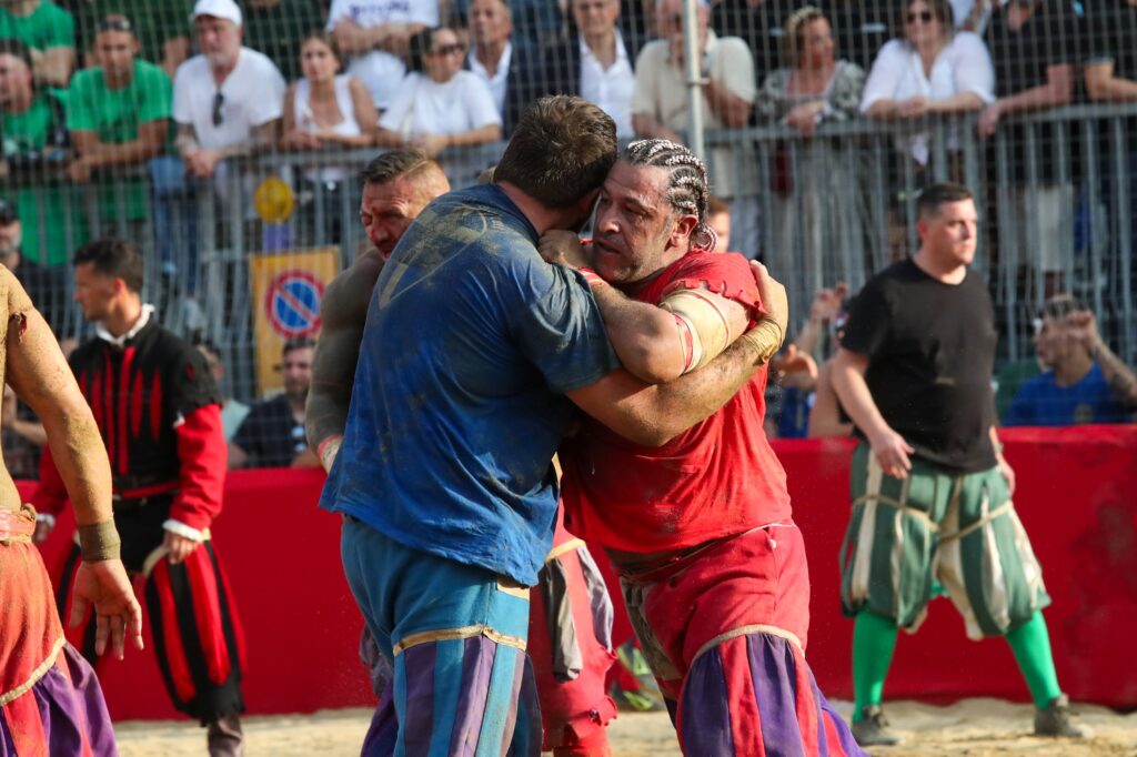 calcio storico rossi azzurri