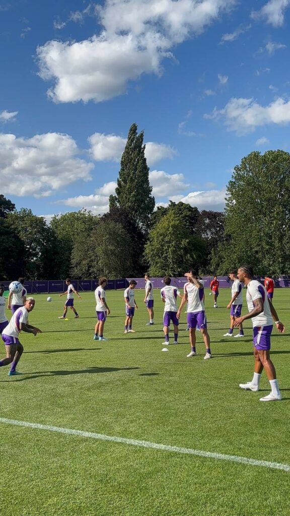 allenamento inglese