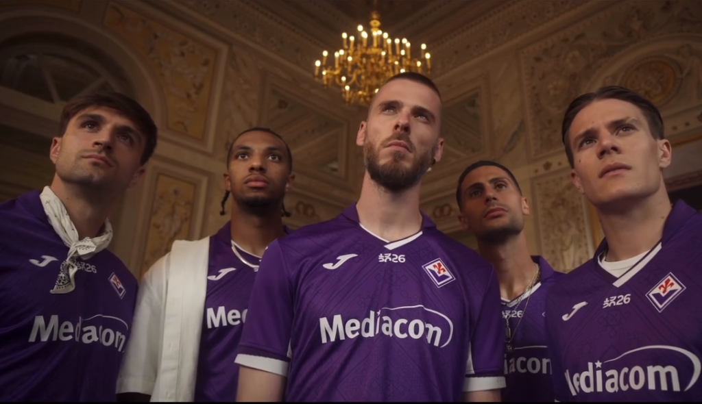 nuove maglie fiorentina spot joma