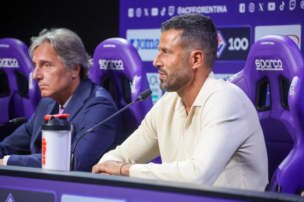 BAGNO A RIPOLI ROCCO COMMISSO VIOLA PARK CONFERENZA STAMPA DI PRESENTAZIONE DEL NUOVO ALLENATORE DELLA FIORENTINA FABIO GROSSO