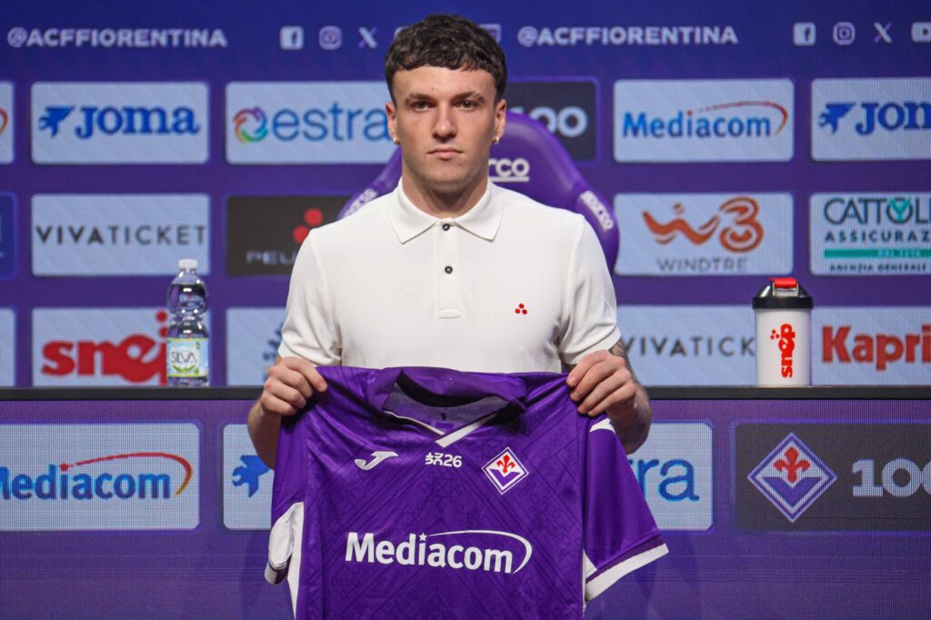BAGNO A RIPOLI VIOLA PARK CONFERENZA STAMPA DI PRESENTAZIONE DEL NUOVO GIOCATORE DELLA FIORENTINA JIMENEZ