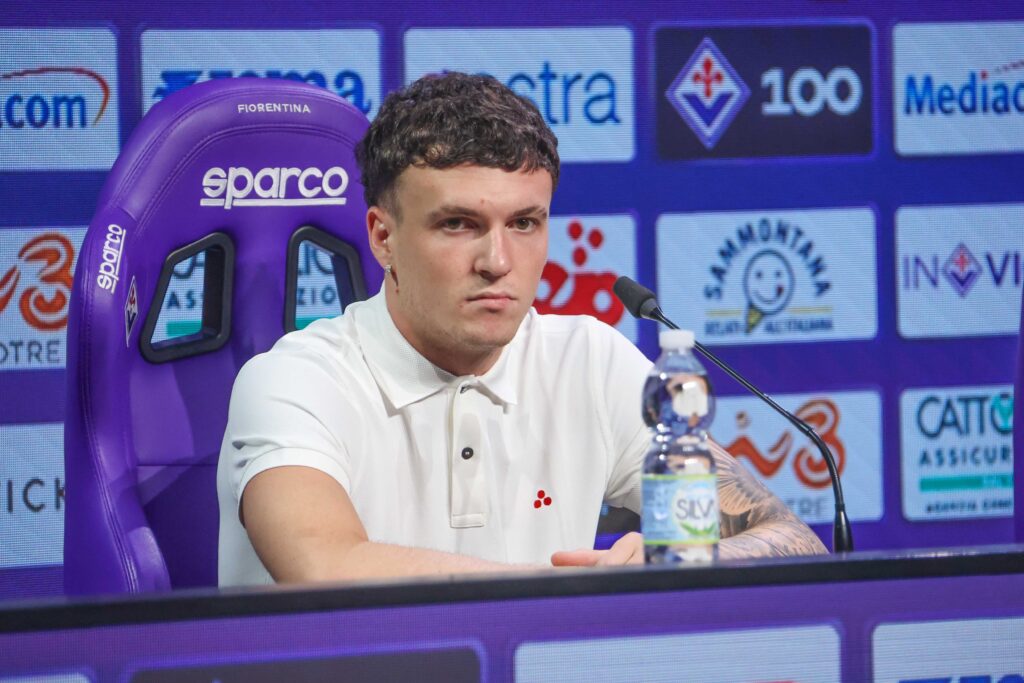 BAGNO A RIPOLI VIOLA PARK CONFERENZA STAMPA DI PRESENTAZIONE DEL NUOVO GIOCATORE DELLA FIORENTINA JIMENEZ
