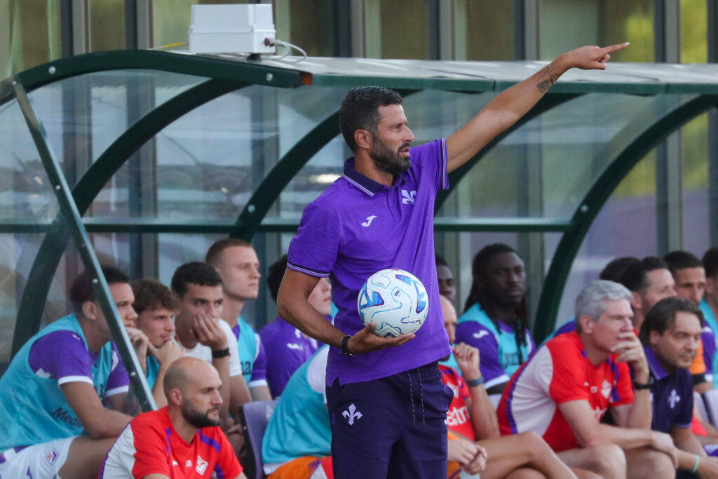 BAGNO A RIPOLI VIOLA PARK PARTITA AMICHEVOLE FIORENTINA VS GUBBIO